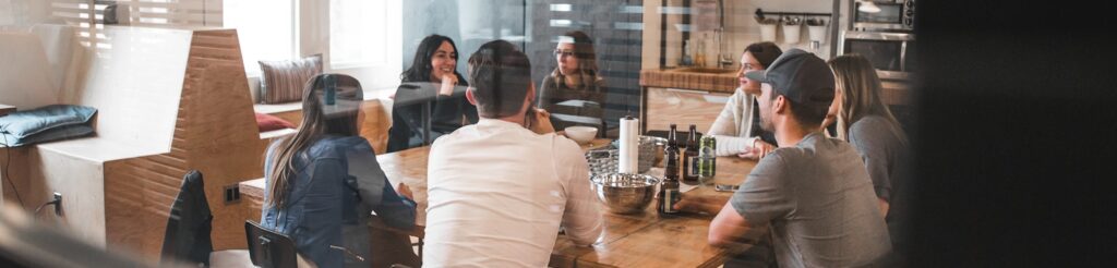 people sitting on chair