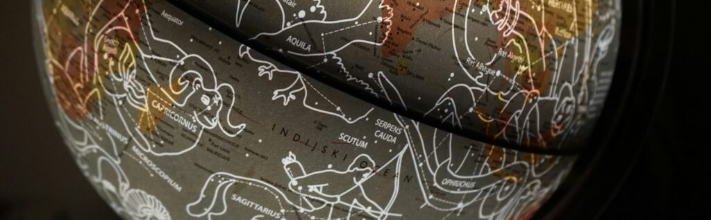 brown and white printed textile