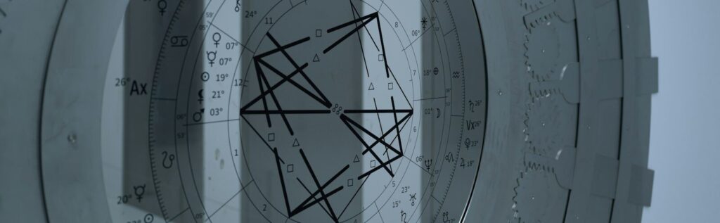 a close up of a clock on a wall