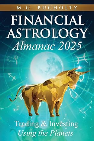 Ready to align your portfolio with the planets?
Discover how astrological cycles influence market trends — just like the pros do. The Financial Astrology Almanac 2025 is your must-have guide to key cosmic dates that could impact the S&P 500, commodities, and more.
👉 Get your copy on Amazon now and start trading with the stars.